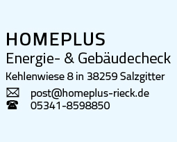 HOMEPLUS Energie- und Gebäudechecks